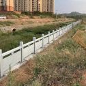 陕西 白麻河道栏杆效果展示图