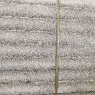 陕西 芝麻白火烧成品厚薄均匀，B料价格接近A料质量