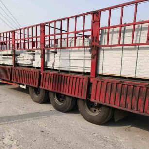 陕西 白麻荔枝面外墙干挂，工厂装车日常