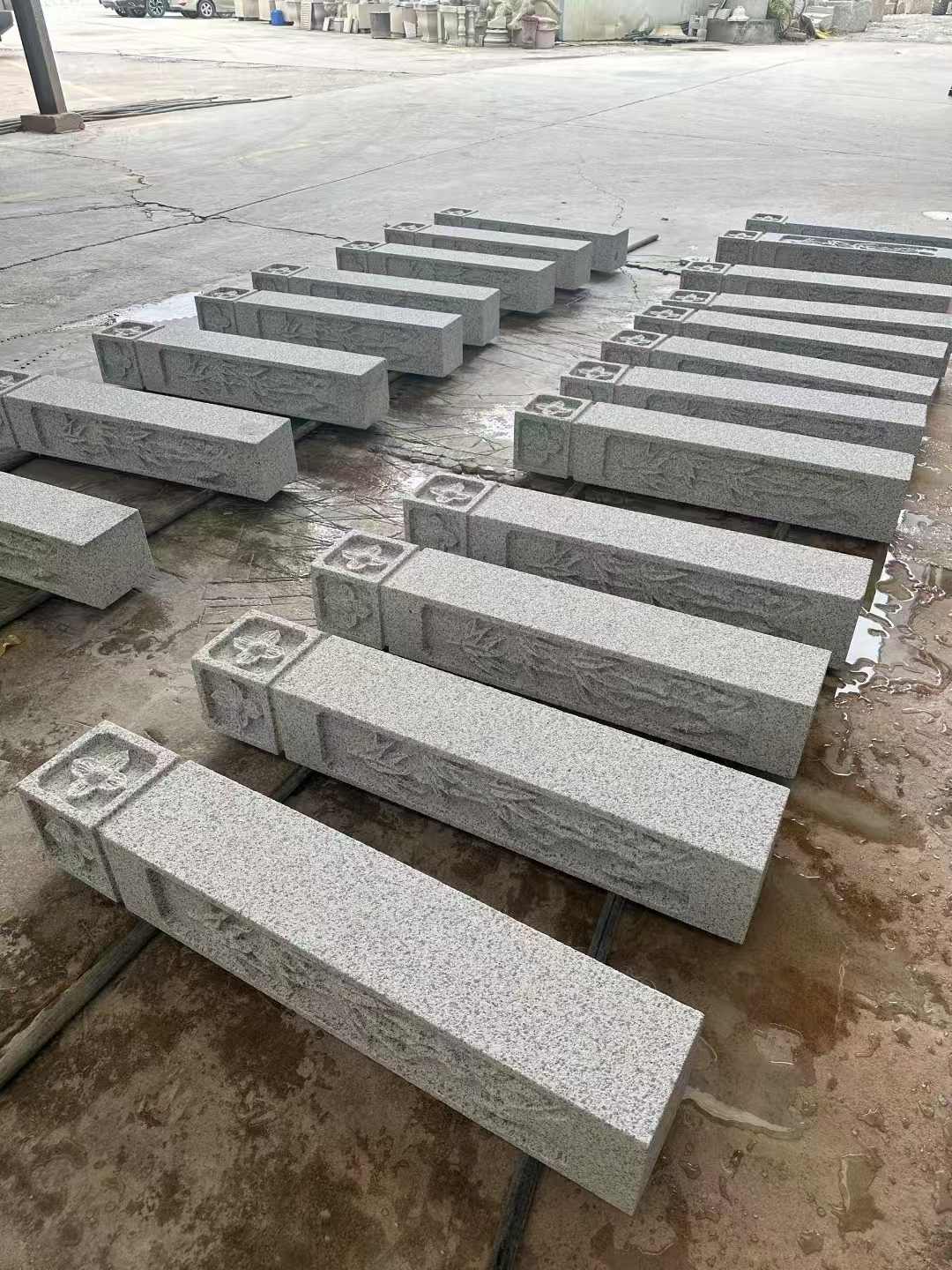 陕西 白麻方柱雕花防水