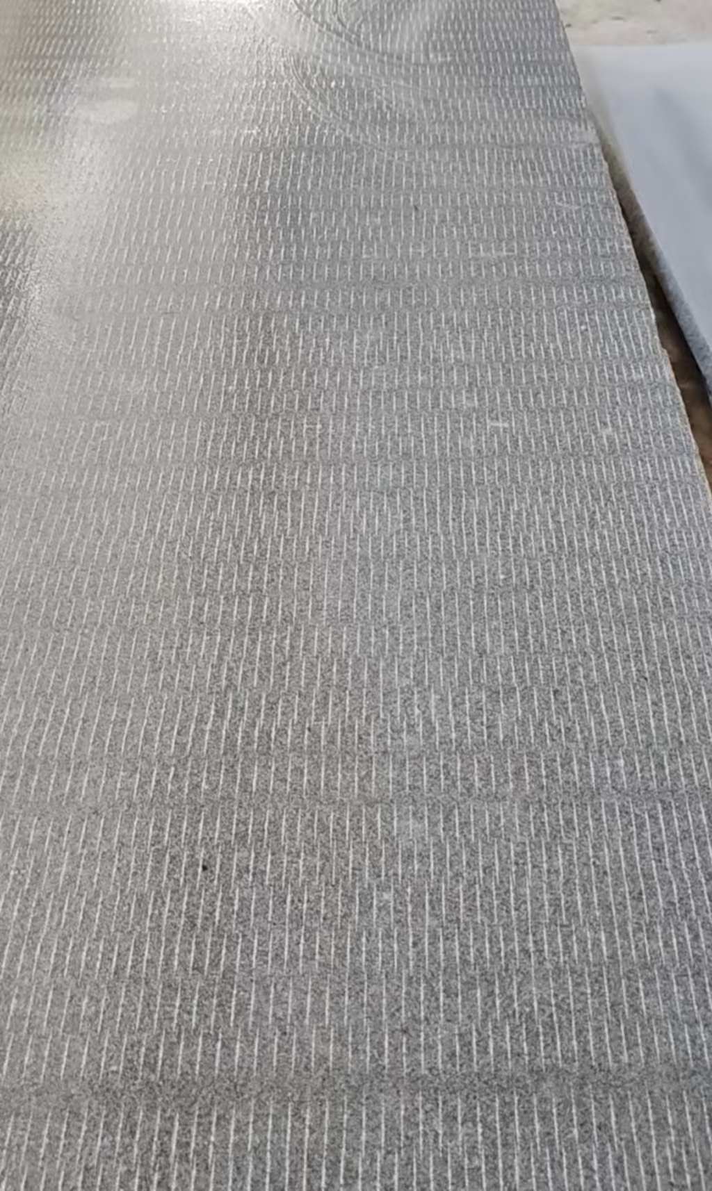 陕西 芝麻灰花岗岩斧剁面，刀斩面