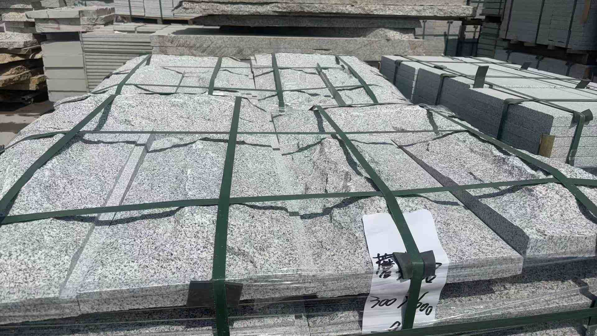 陕西 芝麻白蘑菇石成品