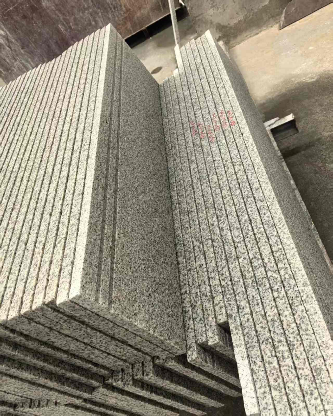 陕西 白麻荔枝面花岗岩楼梯踏步